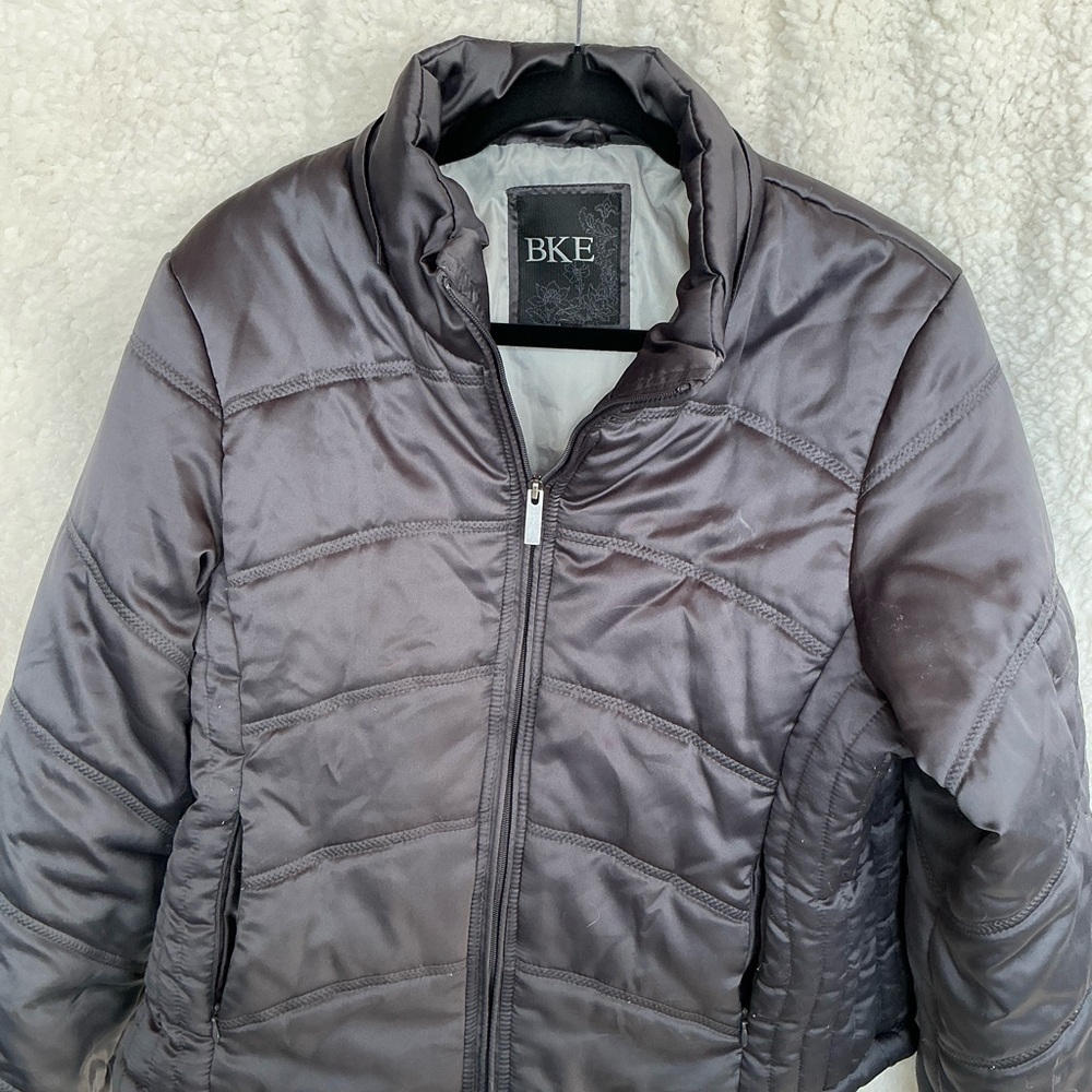 BKE Women's Gray Puffer Jacket